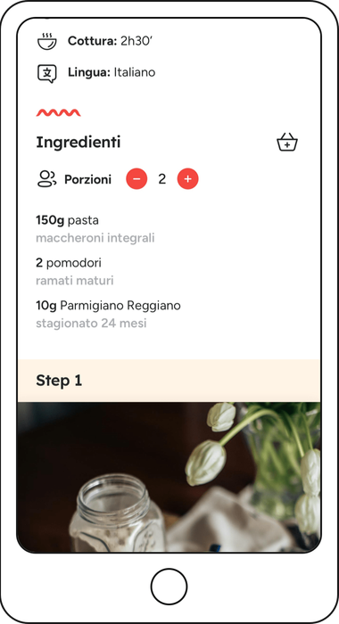 Recipe screen 1